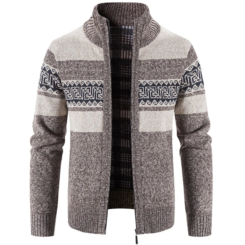 Gabriel | Zip-Up Vintage Cardigan
