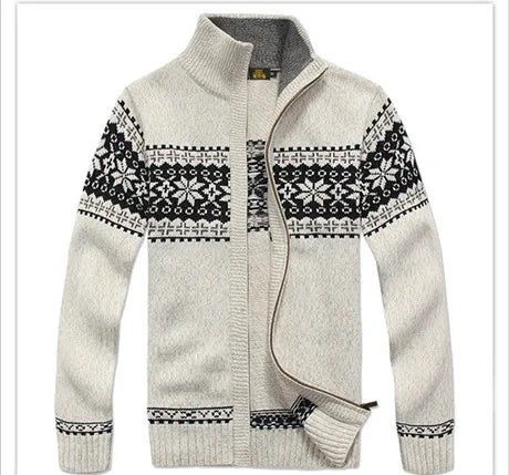 Thomas | Zip-Up Vintage Cardigan