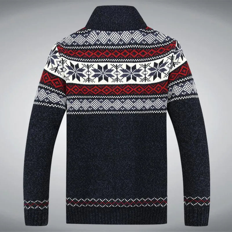 Logan | Zip-Up Vintage Cardigan