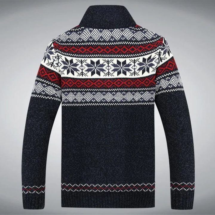 Logan | Zip-Up Vintage Cardigan
