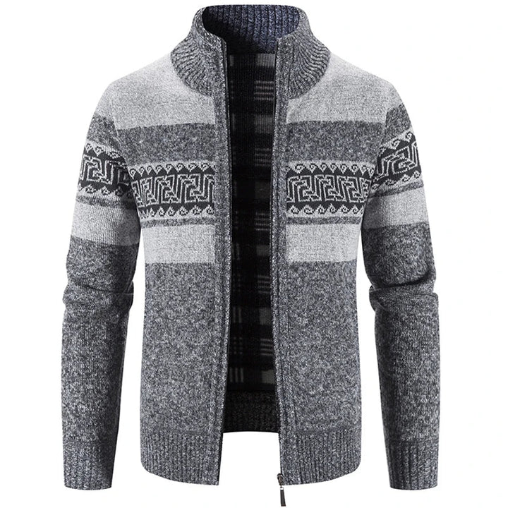 Gabriel | Zip-Up Vintage Cardigan
