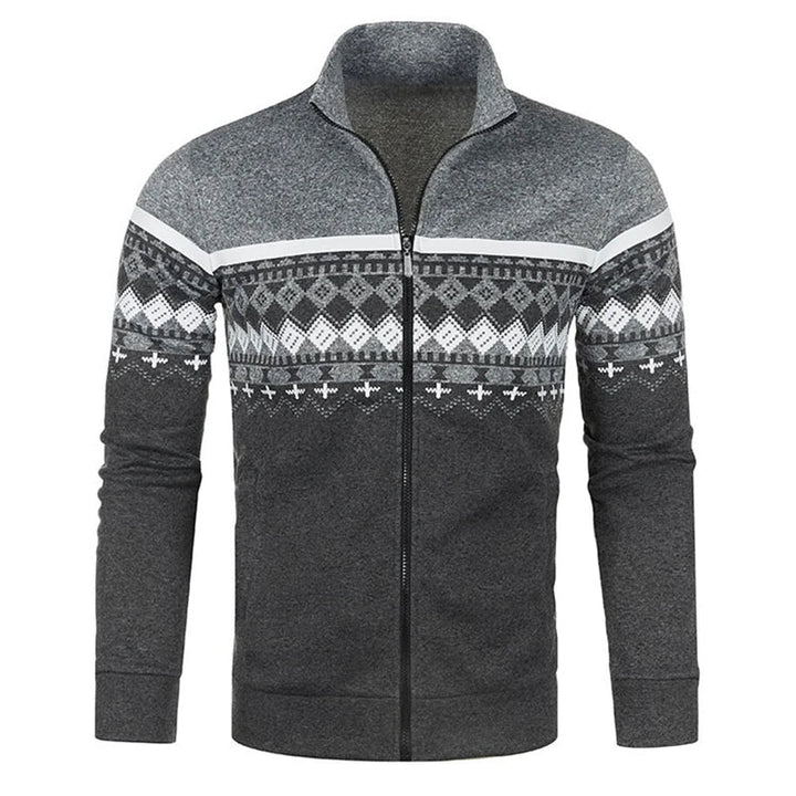 Luke | Zip-Up Vintage Cardigan