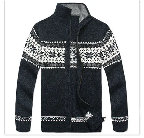 Thomas | Zip-Up Vintage Cardigan