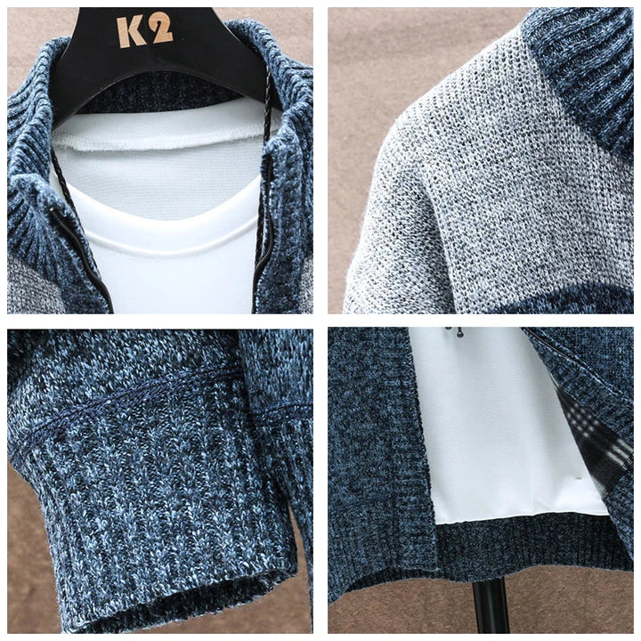 Matthew | Zip-Up Vintage Cardigan