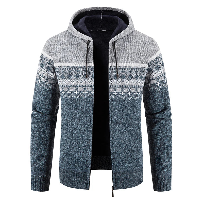 Julian | Zip-Up Vintage Cardigan