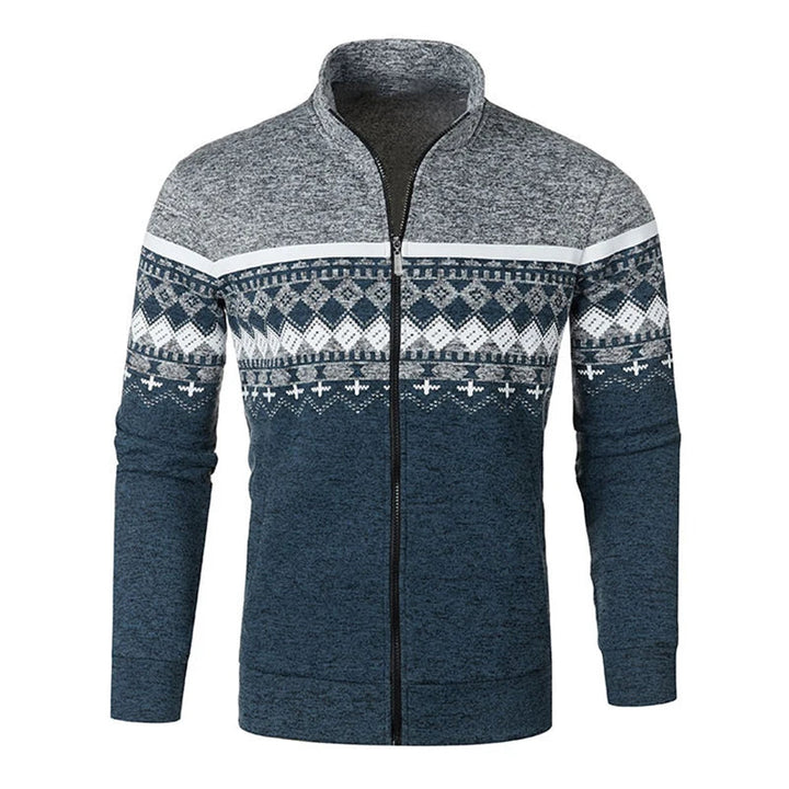 Luke | Zip-Up Vintage Cardigan