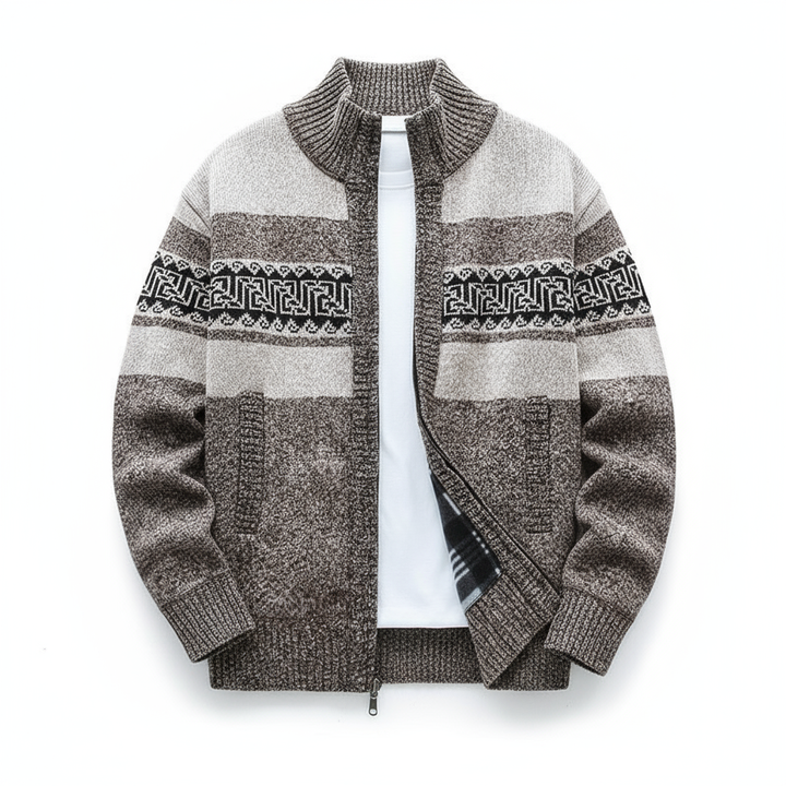 Matthew | Zip-Up Vintage Cardigan