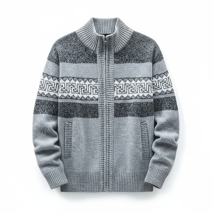 Matthew | Zip-Up Vintage Cardigan