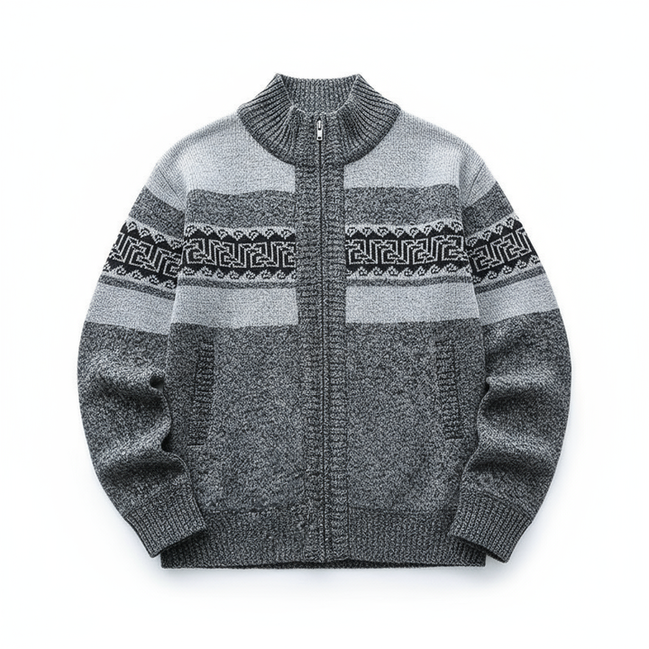 Matthew | Zip-Up Vintage Cardigan