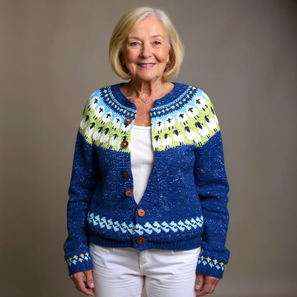 Sophie | Vintage Icelandic Cardigan